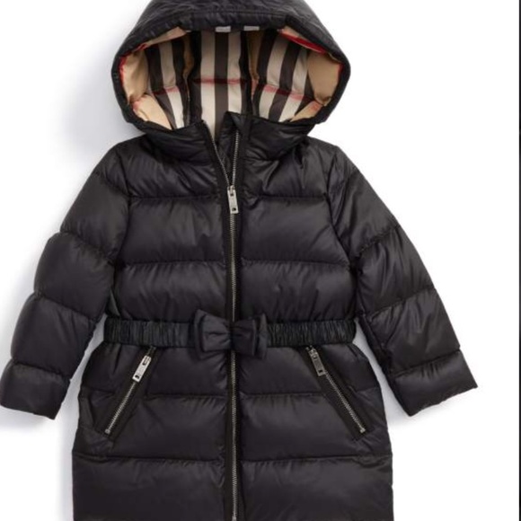 burberry girls coat